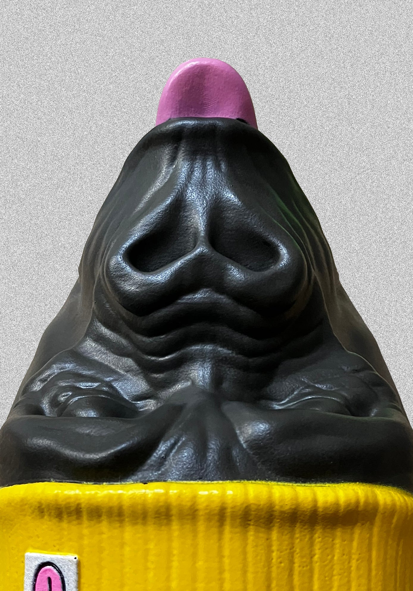 Gorilla Head with Yellow Beanie Hat